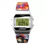 Timex unisex TW2Y46800 34 mm hopea sininen ruostumaton teräs kvartsikello