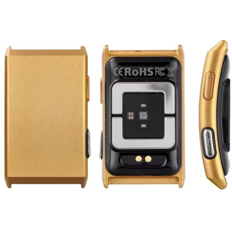 Titmo Loop I-110 Gold älyranneke EKG:llä, HRV, HF, BD, SpO2, IP68, Bluetooth