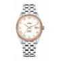 TITONI Airmaster miesten sveitsiläinen automaattikello 878SRG-657 41 mm ruusukulta PVD ruostumaton teräs ruskea nahka