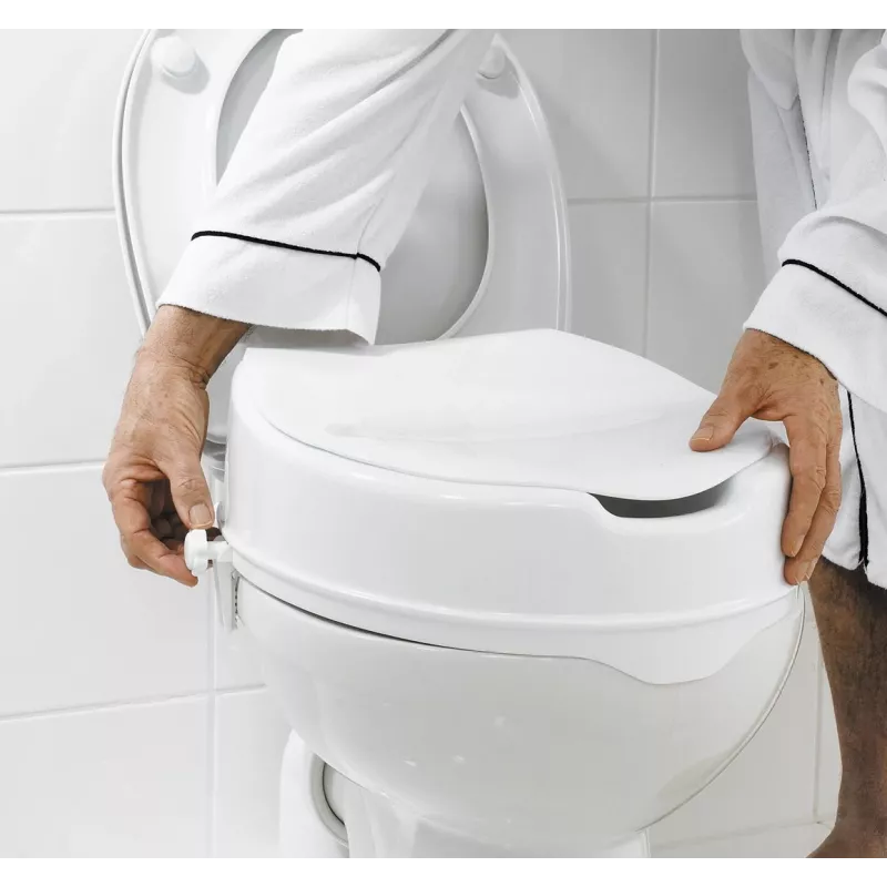 Toiletten-Erhöhungssitz SAM valkoinen