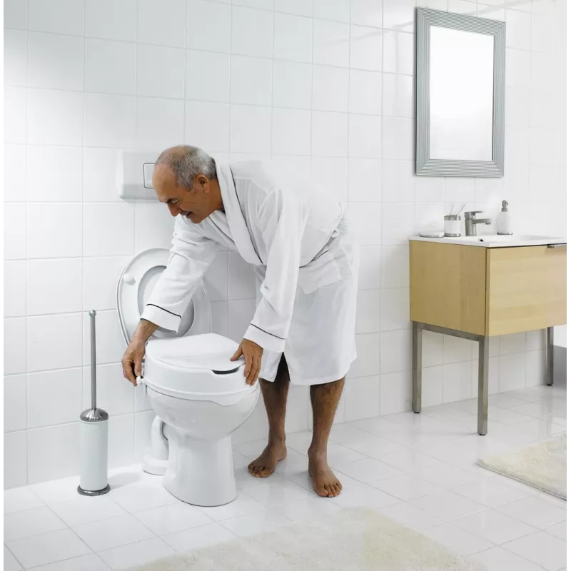 Toiletten-Erhöhungssitz SAM valkoinen