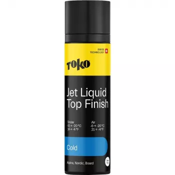 Toko Jet Liquid Cold suksivaha 70ml - korkean suorituskyvyn nestevaha kylmälle lumelle