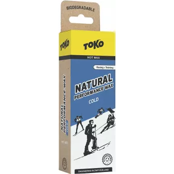 Toko Natural Performance Rub On Glide Wax Blue 120 g