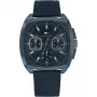 Tommy Hilfiger miesten 1710558 analoginen kvartsikello 40 mm sininen kellotaulu ruskea nahka