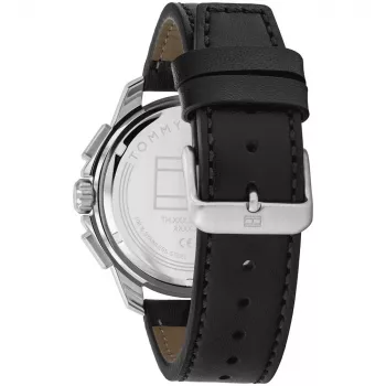Tommy Hilfiger miesten 1710619 analoginen kvartsikello 46 mm sininen kellotaulu ruostumaton teräs