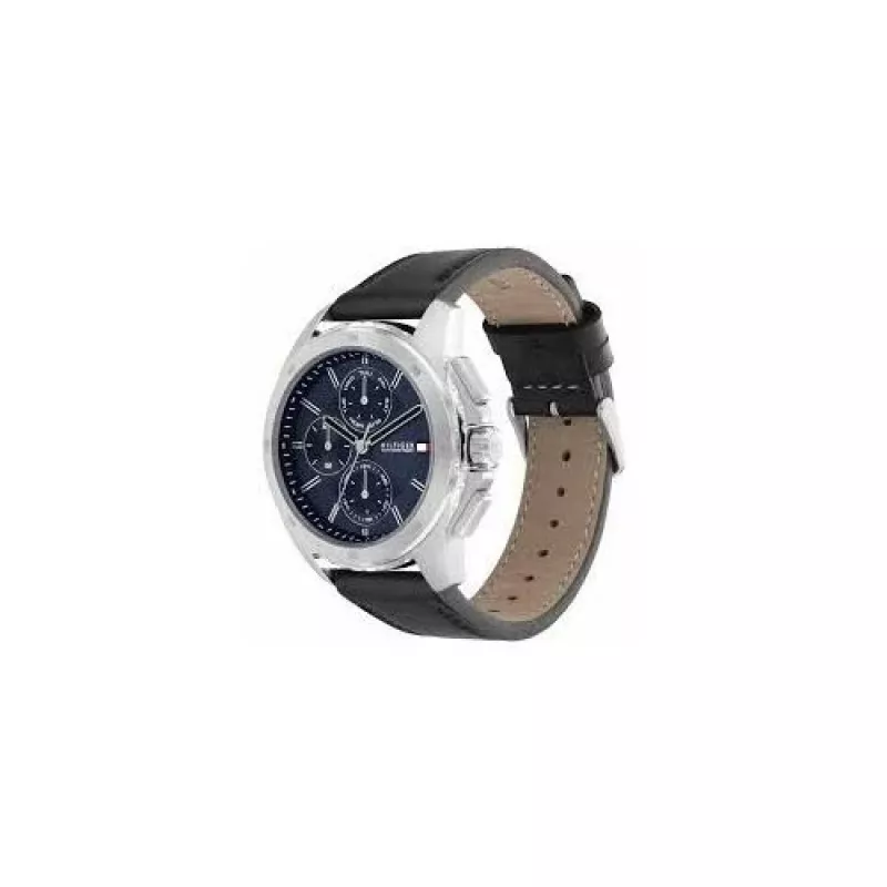 Tommy Hilfiger miesten 1710619 analoginen kvartsikello 46 mm sininen kellotaulu ruostumaton teräs