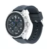 Tommy Hilfiger miesten 1710687 analoginen kvartsikello 48 mm ruostumaton teräs sininen kellotaulu