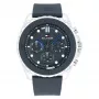 Tommy Hilfiger miesten 1710687 analoginen kvartsikello 48 mm ruostumaton teräs sininen kellotaulu