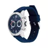 Tommy Hilfiger miesten 1792027 analoginen kvartsikello 44 mm sininen kellotaulu hopea teräs