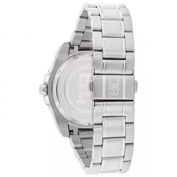 Tommy Hilfiger miesten 1792131 analoginen kvartsikello 42 mm sininen kellotaulu ruskea nahka