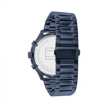 Tommy Hilfiger miesten Damon kvartsikello 1791853 44 mm sininen silikoni