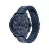 Tommy Hilfiger miesten Damon kvartsikello 1791853 44 mm sininen silikoni