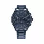 Tommy Hilfiger miesten Damon kvartsikello 1791853 44 mm sininen silikoni