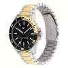 Tommy Hilfiger miesten Decker kvartsikello 1792013 43 mm sininen kellotaulu ruskea nahka
