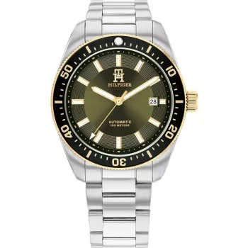 Tommy Hilfiger miesten Decker kvartsikello 1792155 40 mm sininen kellotaulu ruostumaton teräs