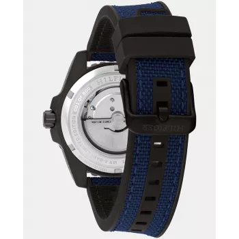 Tommy Hilfiger miesten Decker kvartsikello 1792160 42mm ruostumaton teräs sininen kellotaulu