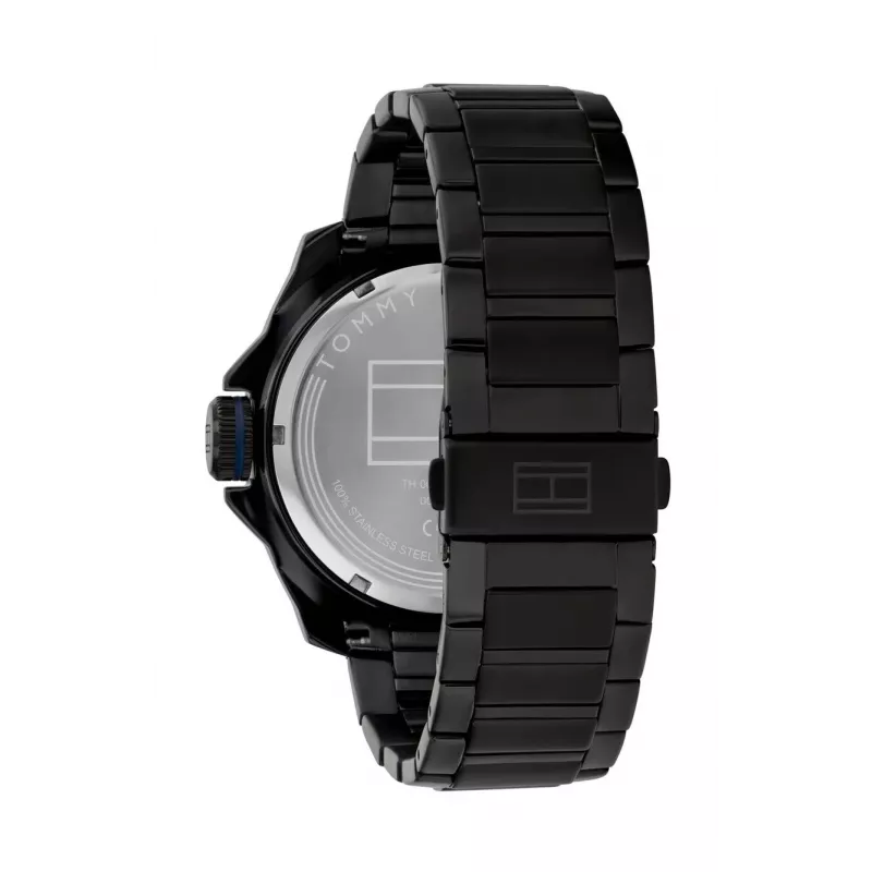 Tommy Hilfiger miesten kvartsianalogikello 1792139 49 mm sininen silikoni