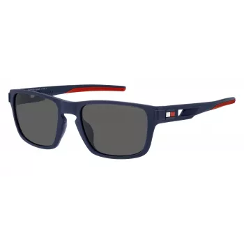 Tommy Hilfiger miesten TH-1952-S-FLL suorakaiteen muotoiset asetaatti-aurinkolasit 55/20/135 mm