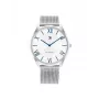 TOMMY HILFIGER miesten kello 1710512 43 mm sininen kellotaulu ruskea nahkaranneke