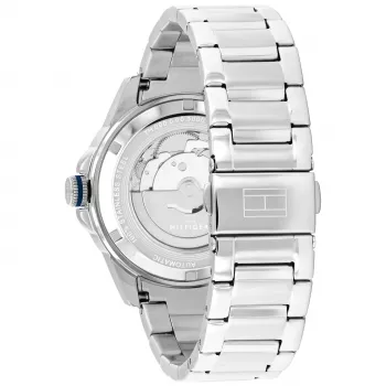 Tommy Hilfiger miesten kello 1710695 42 mm sininen kellotaulu ruostumaton teräs-mesh