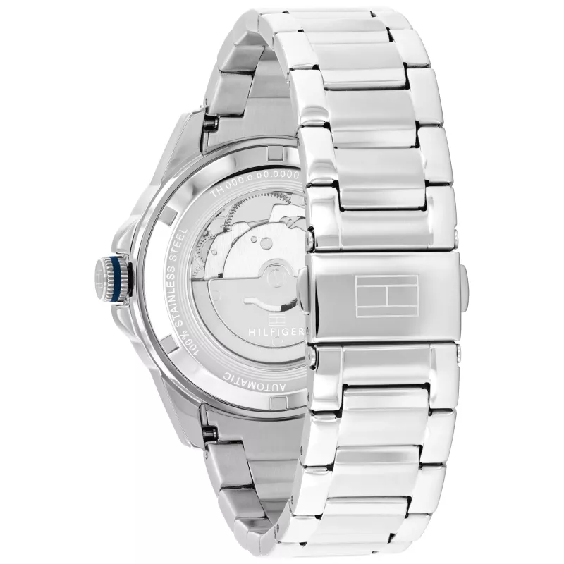 Tommy Hilfiger miesten kello 1710695 42 mm sininen kellotaulu ruostumaton teräs-mesh