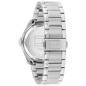 Tommy Hilfiger miesten kello 1710718 39 mm sininen kellotaulu ruskea nahkaranneke