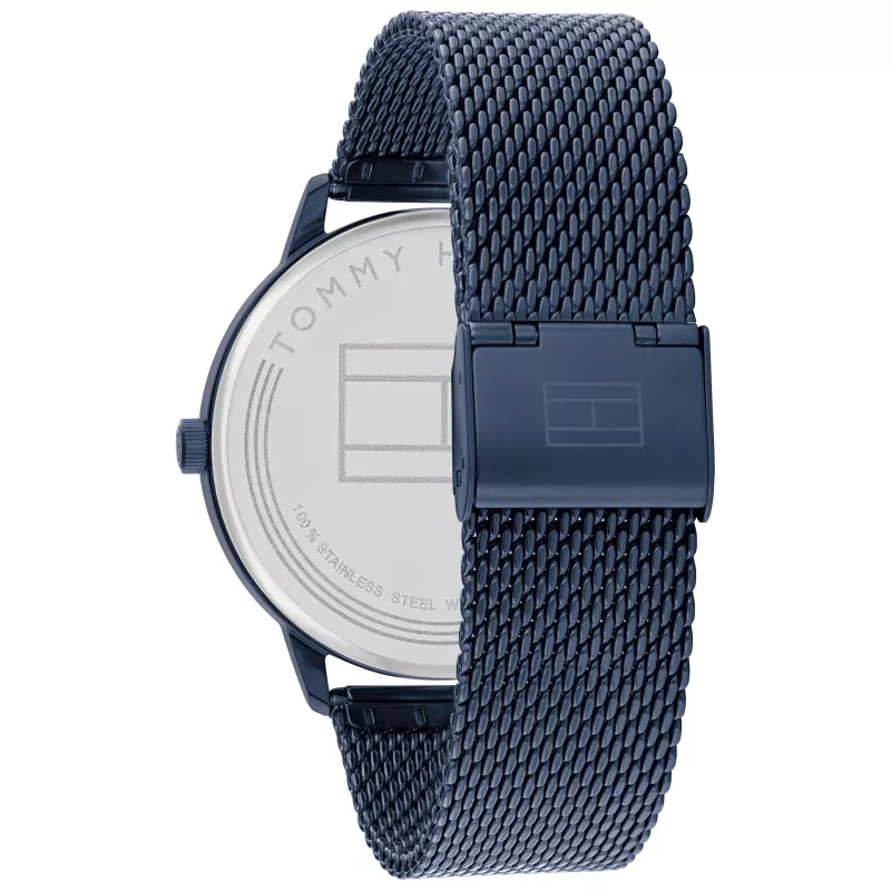 Tommy Hilfiger miesten kello 1791841 43mm ruostumaton teräs sininen kellotaulu
