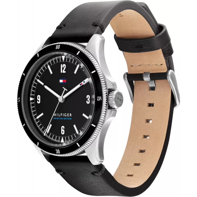 Tommy Hilfiger miesten kello 1791904 44mm ruostumaton teräs sininen kellotaulu