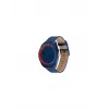 Tommy Hilfiger miesten kello 1792041 45 mm sininen kellotaulu ruskea nahkaranneke