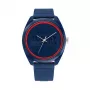 Tommy Hilfiger miesten kello 1792041 45 mm sininen kellotaulu ruskea nahkaranneke