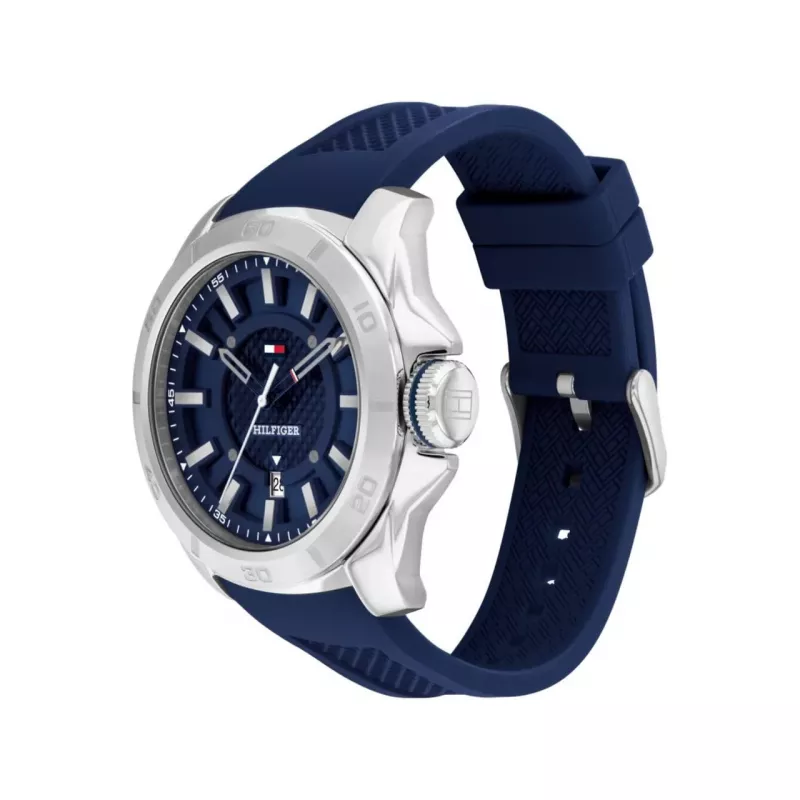 Tommy Hilfiger miesten kello 1792134 48 mm ruostumaton teräs sininen kellotaulu