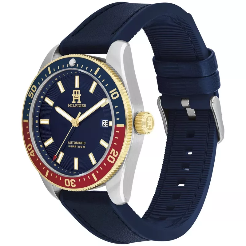 Tommy Hilfiger miesten kello 1792141 40mm ruostumaton teräs sininen kellotaulu
