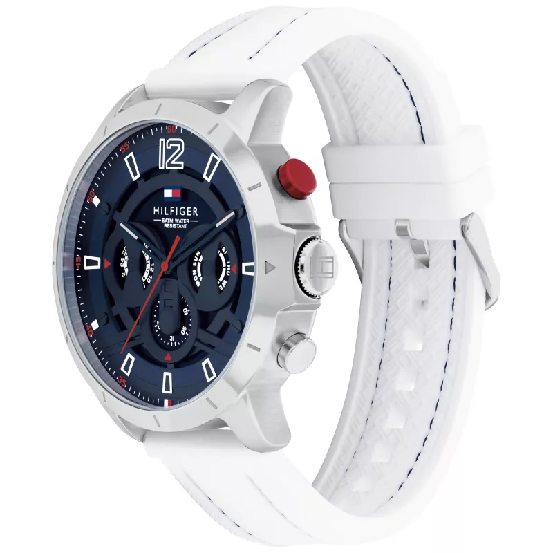 Tommy Hilfiger miesten kello 1792148 46 mm ruostumaton teräs sininen kellotaulu