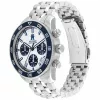 Tommy Hilfiger miesten kello 1792157 41 mm sininen kellotaulu ruskea nahka