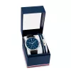 Tommy Hilfiger miesten kello 2770161 - 44mm sininen kellotaulu ruostumaton teräsranneke