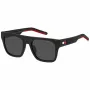TOMMY HILFIGER TH-1976-S-BLX miesten aurinkolasit, mustat kehykset, harmaat linssit, 52/19/145 mm