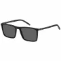 TOMMY HILFIGER TH-2077-S-807 miesten aurinkolasit, musta kehys, harmaat linssit, 55/19/145 mm