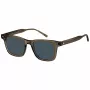 Tommy Hilfiger TH-2127-S-09Q miesten aurinkolasit mattamusta harmaa 51 mm