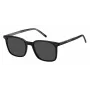 TOMMY HILFIGER TH1938S80753I unisex-aurinkolasit 53/14/145 mm musta kehys harmaat linssit