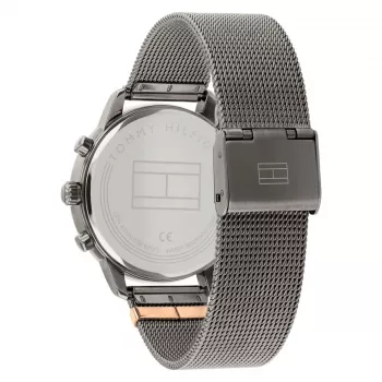 TOMMY HILFIGER unisex-kello 1782304 37 mm ruostumaton teräsverkko
