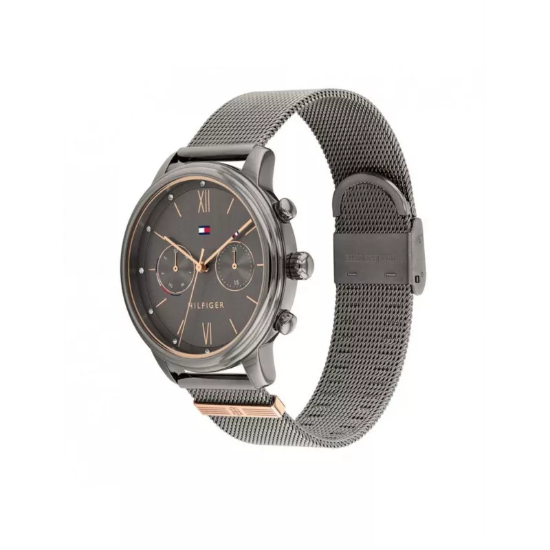 TOMMY HILFIGER unisex-kello 1782304 37 mm ruostumaton teräsverkko