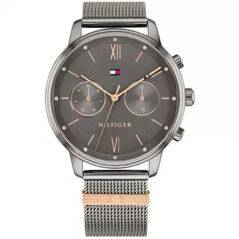 TOMMY HILFIGER unisex-kello 1782304 37 mm ruostumaton teräsverkko