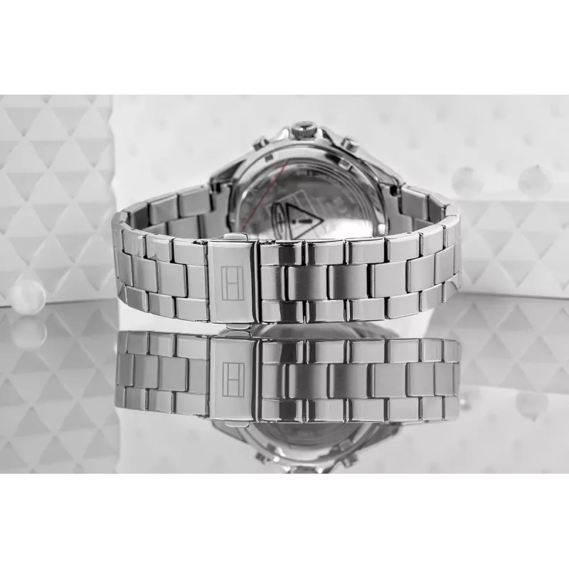 Tommy Hilfiger unisex-kello 1782707 40 mm ruostumaton teräsverkko sininen kellotaulu