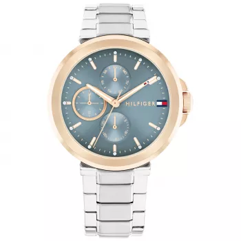 Tommy Hilfiger unisex-kello 1782754 38 mm ruostumaton teräs nahka sininen