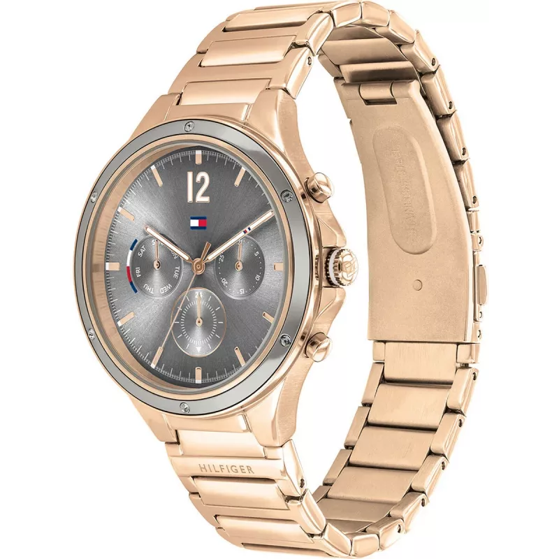 Tommy Hilfiger naisten kello 1782277 kvartsikello 38 mm hopea ruostumaton teräs mesh