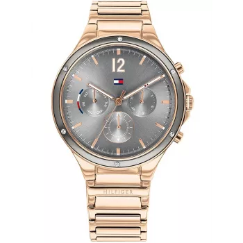 Tommy Hilfiger naisten kello 1782277 kvartsikello 38 mm hopea ruostumaton teräs mesh
