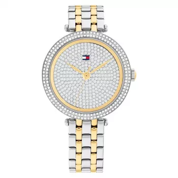 Tommy Hilfiger naisten kello Blake 1782760 kvartsi analoginen kello 34 mm hopea ruostumaton teräs mesh