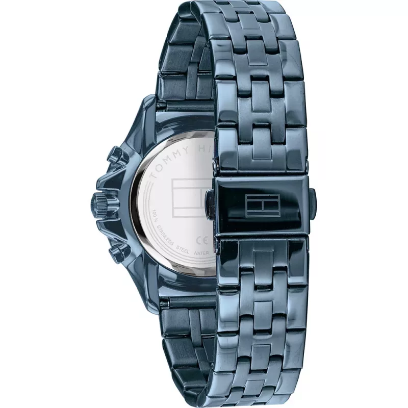 Tommy Hilfiger naisten Blake kvartsi analoginen kello 38 mm hopea ruostumaton teräs 1782227