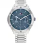 Tommy Hilfiger naisten Blake kvartsi analoginen kello 40 mm hopea ruostumaton teräs mesh 1782657