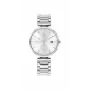 Tommy Hilfiger naisten Blake kvartsikello 32 mm hopea ruostumaton teräsverkko